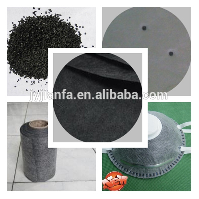 Meltblown Activated Carbon Nonwoven